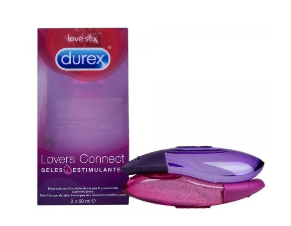 Durex lovers connect geles estimulantes 2ud x60ml
