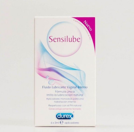 Durex lubricante sensilube monodosis 6x5ml