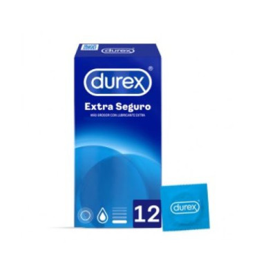 Durex preservatius extra seguro 12 unidades
