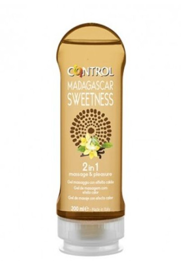 Control gel masaje 2 en 1 madagascar sweetness 200ml