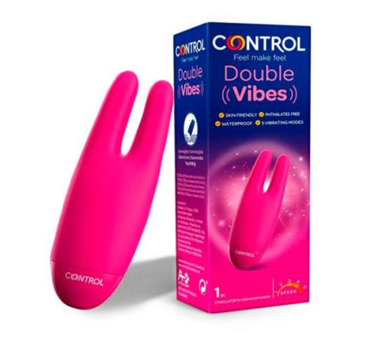 Control toys double vibes stimulador 1u