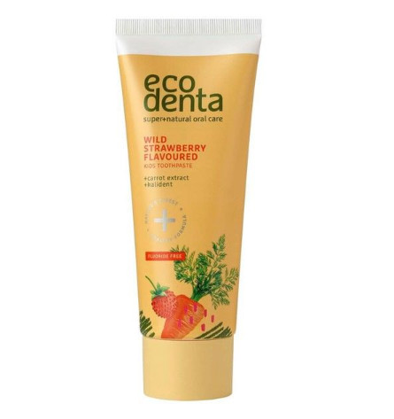 Ecodenta dentifrico niños sabor fresa salvaje 75ml